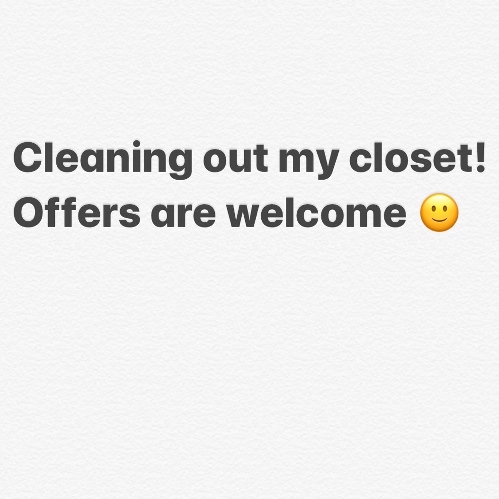 Offers welcome!!